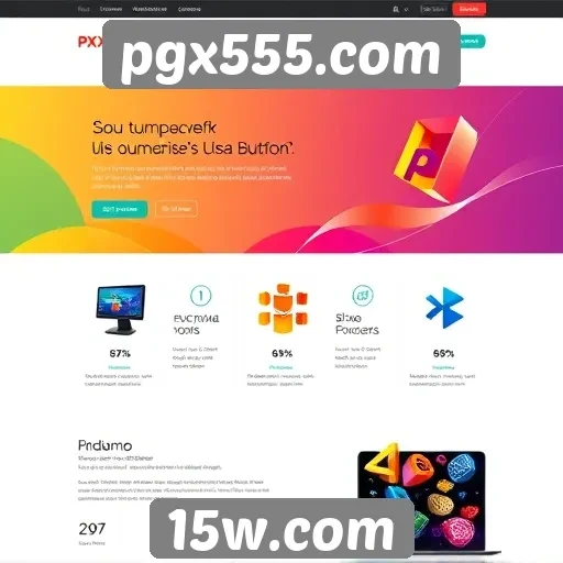 Acessibilidade e design do site pgx555.com